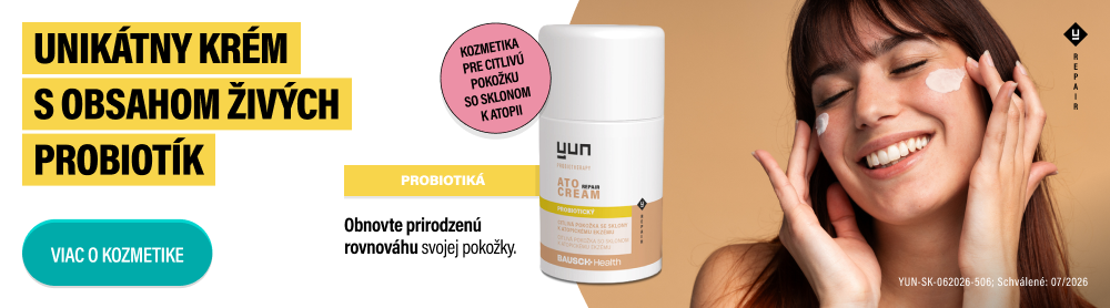 YUN krém s obsahom živých probiotík